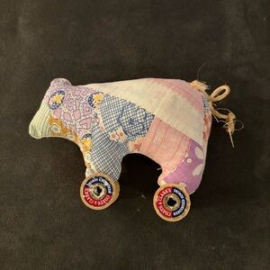 Handmade Patchwork Pig Folk Art Primitive Decor